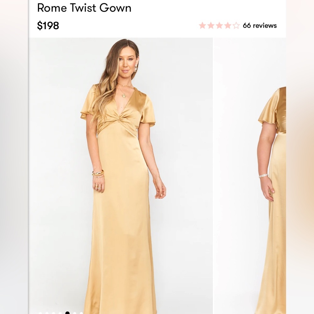 Show me your mumu Rome twist gown
